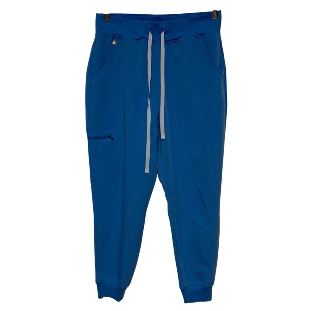 FIGS Joggers Blue Technical Collection Scrub Pants
